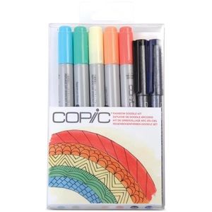 Copic Ciao Markers Rainbow Doodle Kit